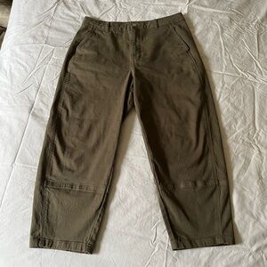 Everlane Utility Barrel Pant Kalamata olive Women’s 14